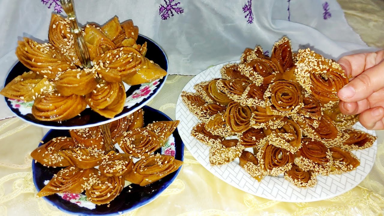 اسهل وأسرع معسلات رمضان كيوجدو فالحين لسان الطير  بمذاق الشباكية بلا بيض بلا تمارة والمذاق 👌