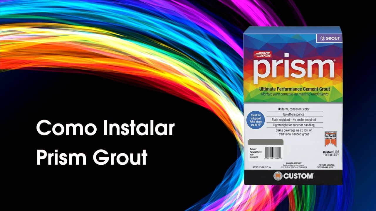Como Instalar Prism Grout