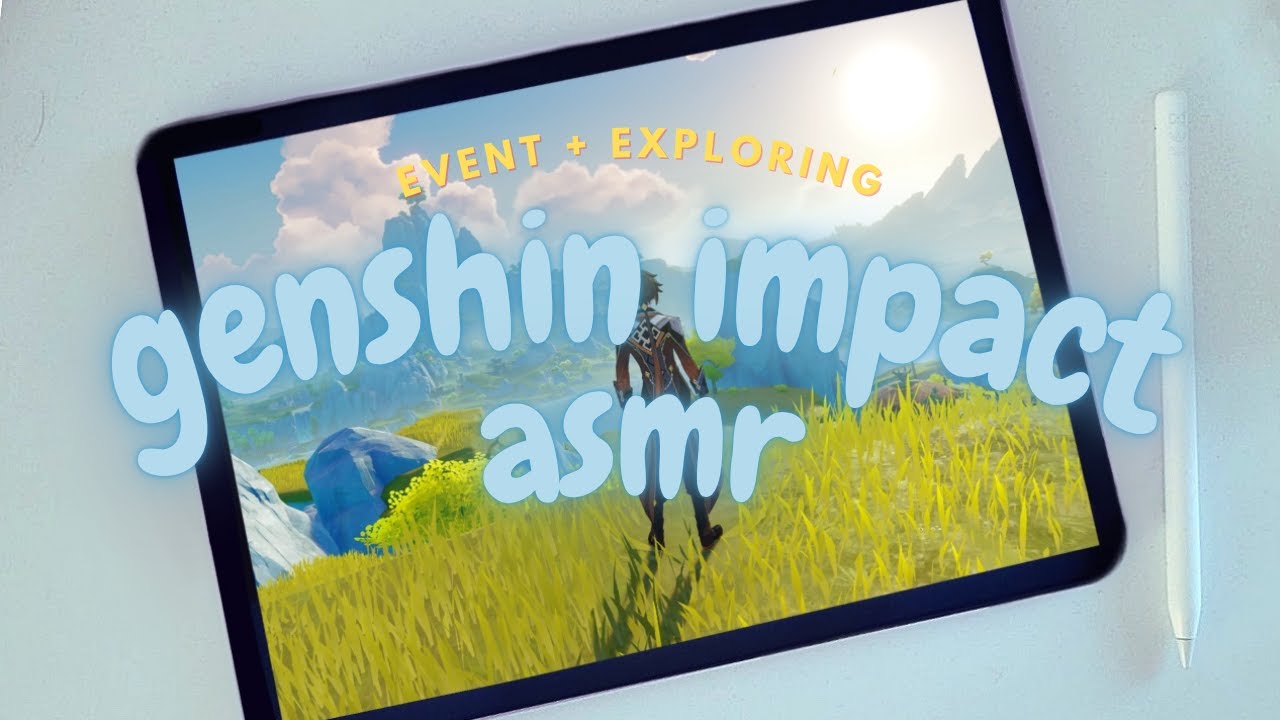 ASMR ⋆ ‧₊˚ cozy gaming - exploring liyue & doing events (whispers, genshin impact asmr)