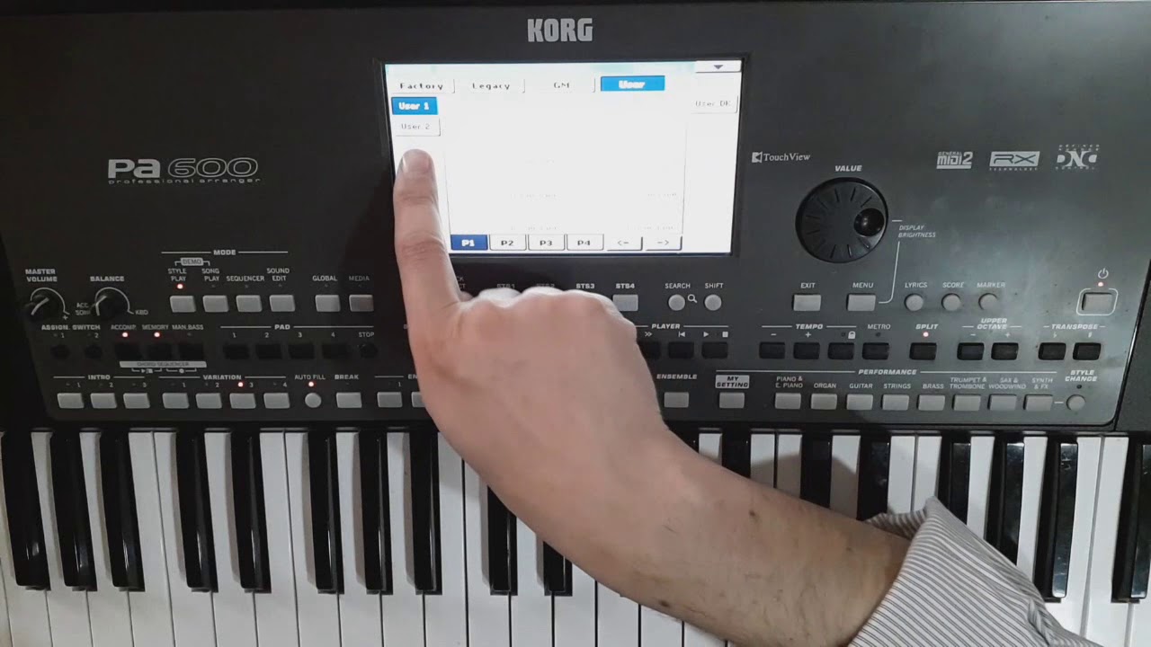Korg Pa600 Estilos y Samples (Nueva Ranchera Chilena)