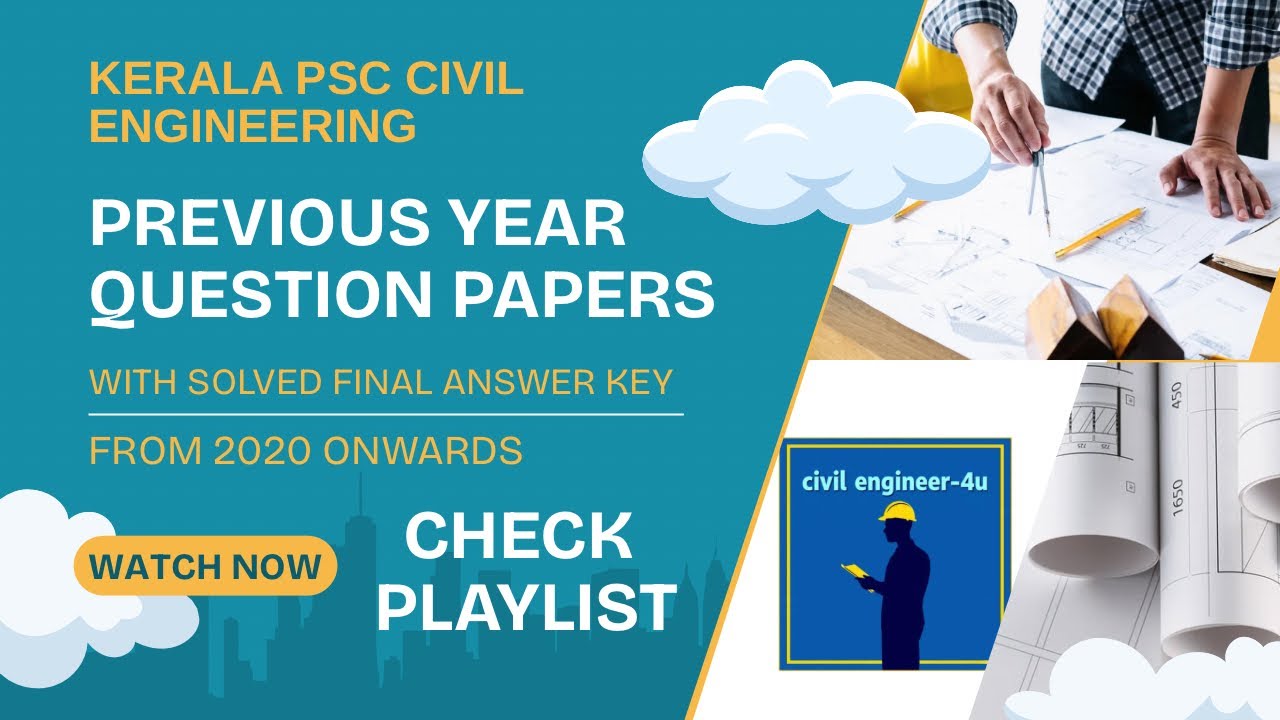 Previous year kerala PSC Civil engineering Qp code 83/2024