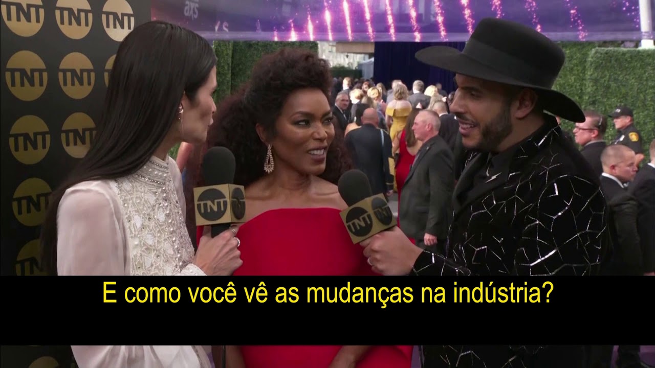 ANGELA BASSETT NO TAPETE VERMELHO DO EMMY 2019 | #EmmyTNT