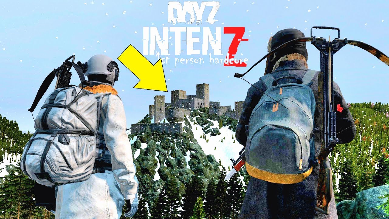 Crossbow Raiding LOADED Castle Base On DayZ's Most Hardcore Server (IntenZ)