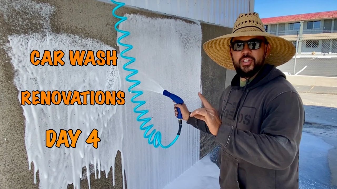 Coin Operated Car Wash Remodel DAY 4