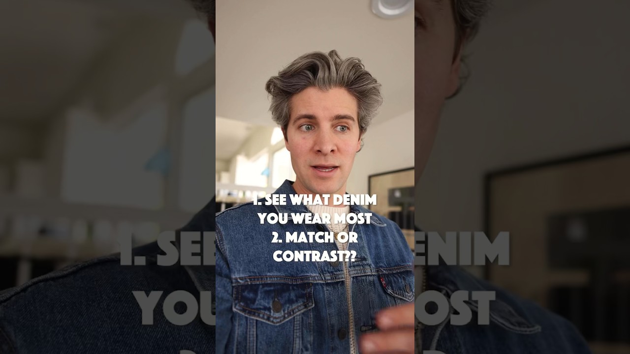 How to Wear Denim on Denim