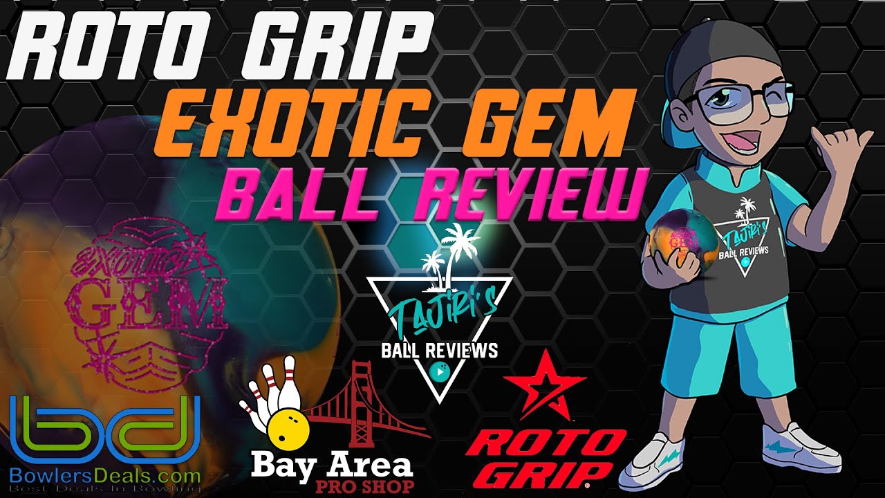 Exotic Gem Bowling Ball Review: The Most Revolutionary Bowling Ball of 2022? | 4K