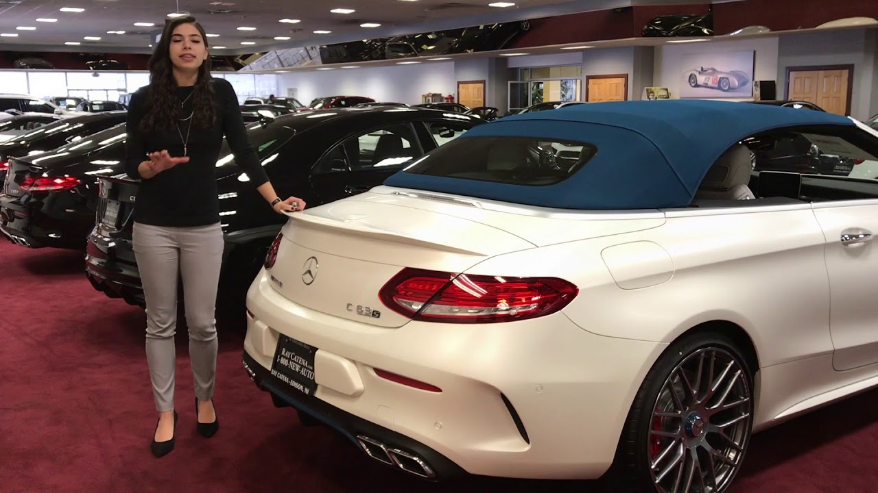 Mercedes-Benz AMG® C63 S Cabriolet Review (Ocean Blue Edition)