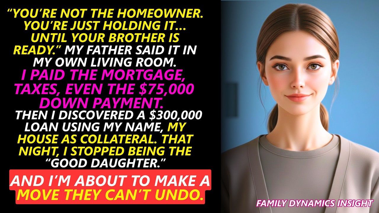 My Father Said I Wasn’t The Homeowner—Then I Found A $300,000 Loan In My Name
