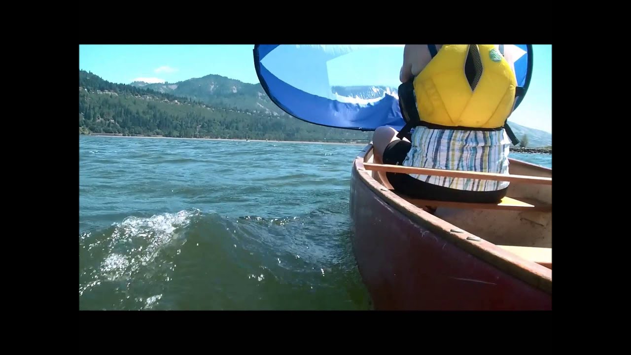 Sailing your Canoe Tandem/Solo with a WindPaddle 