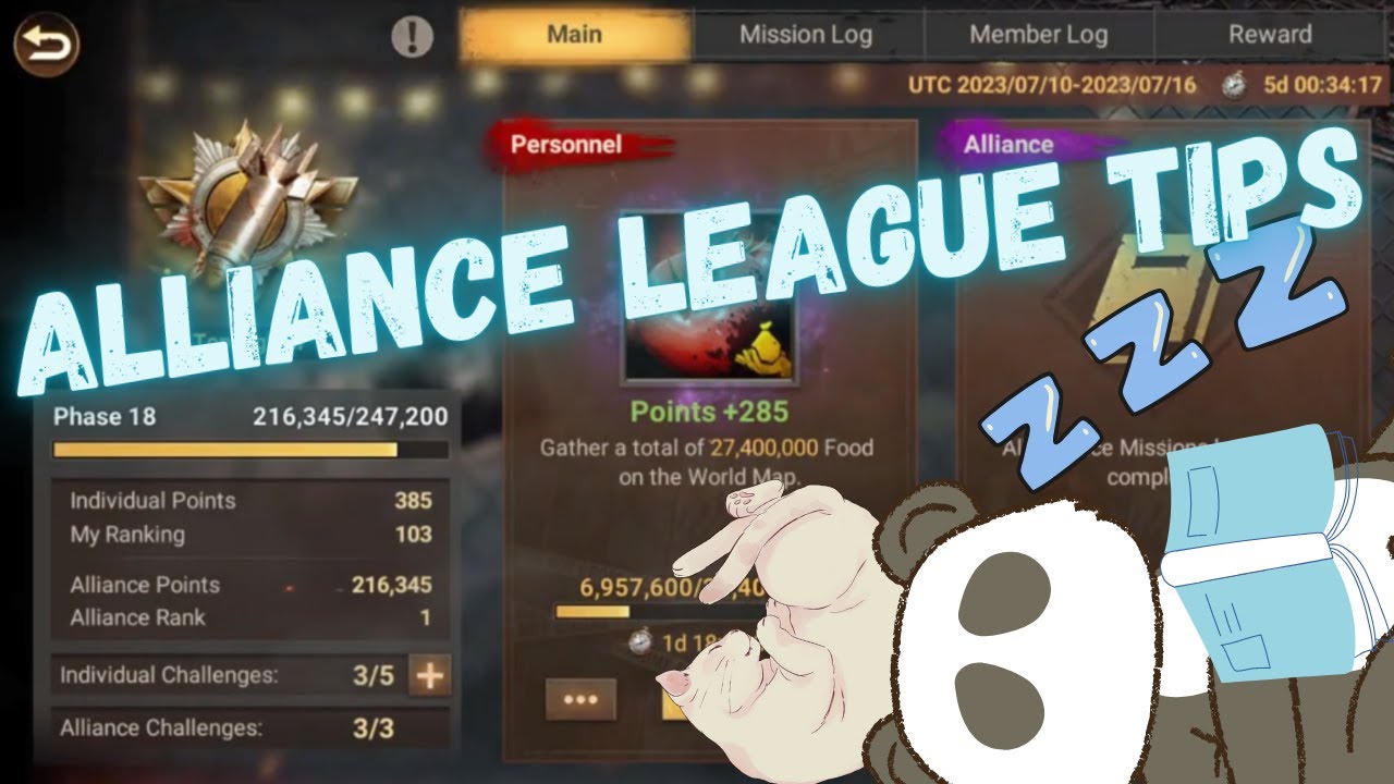 Alliance League Tips | Doomsday Last Survivors