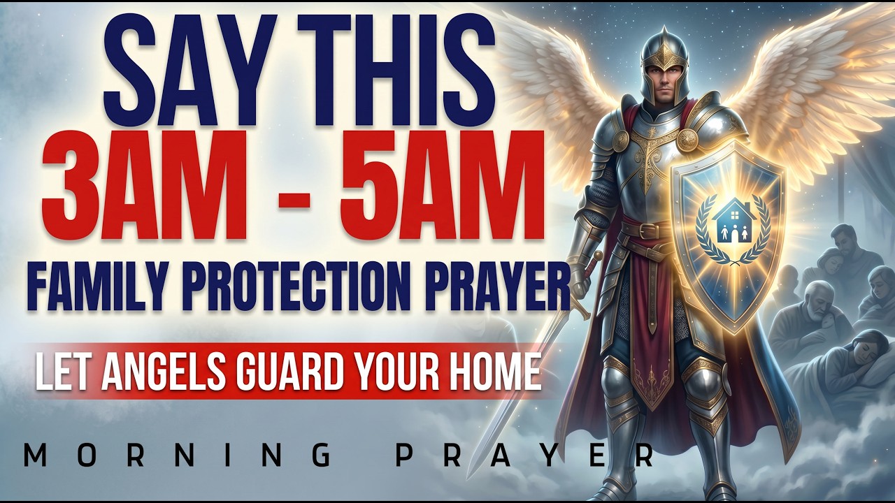Say This 3am-5am Prayer For Blessings And Protection (3 Hour Morning Watch Prayer)