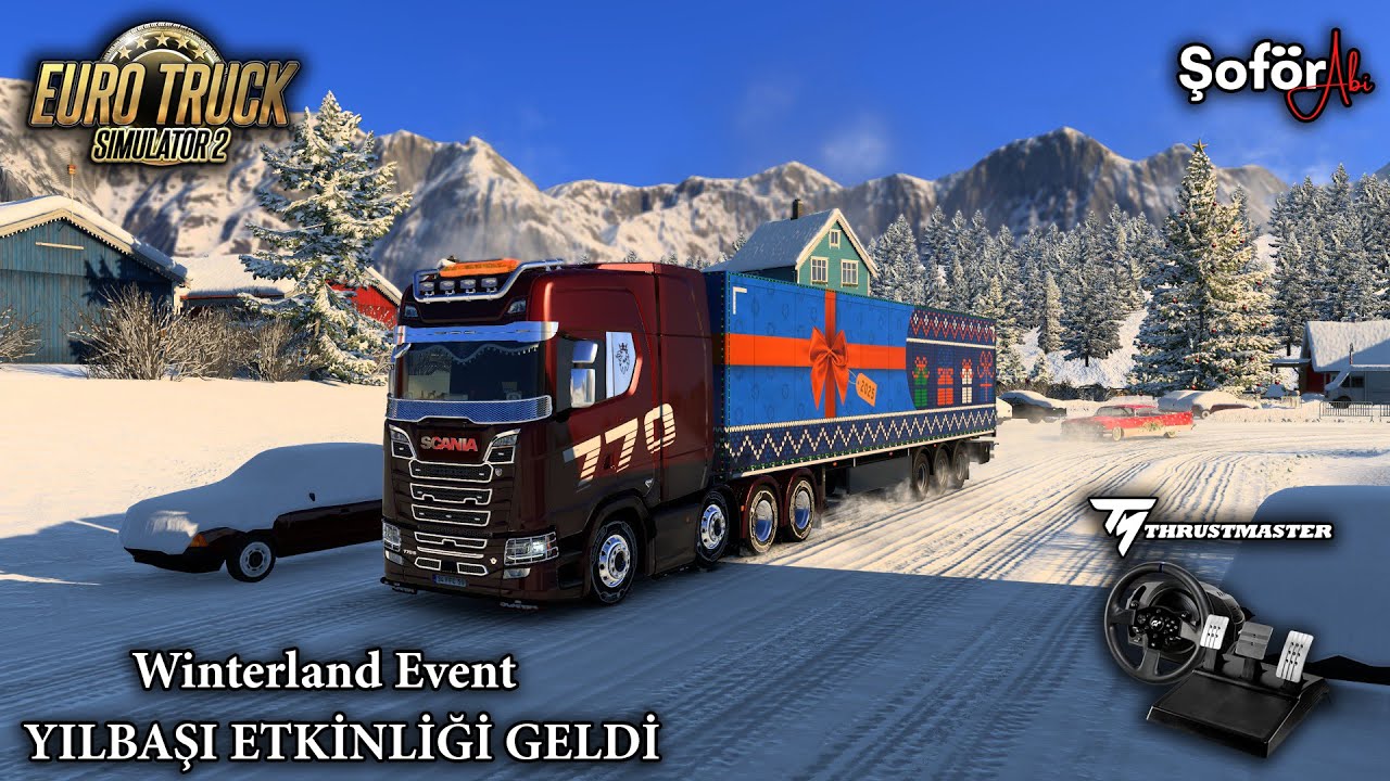 ETS 2 1.57 🔴 НОВОГОДНЕЕ СОБЫТИЕ УЖЕ ЗДЕСЬ!!! - (Событие «Зимняя страна») 🔴 T300RS GT