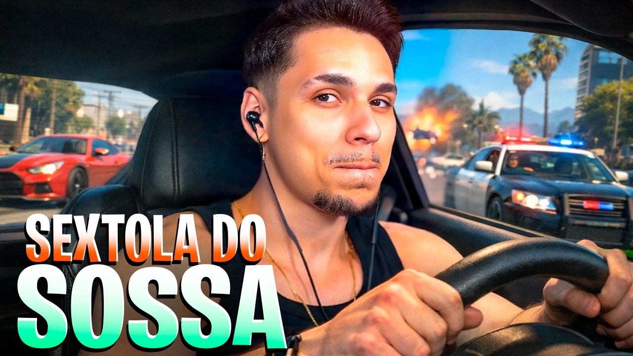 LIVE 🔴 - SEXTOLA do SOSSA causando a DISCÓRDIA nas CORRIDINHAS do GTA V de SEXTOLA...