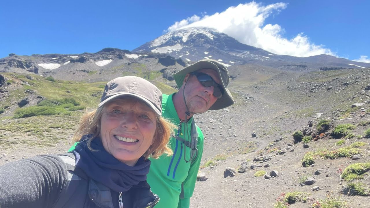Hiking at Lanin National Park