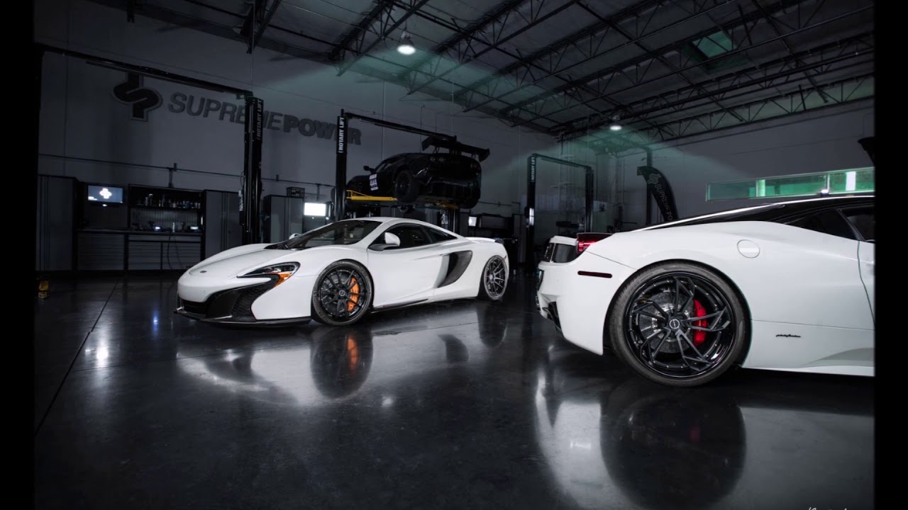 Video: Ferrari 458 and McLaren 650S on Brixton Wheels   #Ferrari #McLaren #Brixton #Wheels #supercar