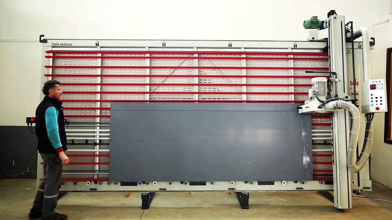 Bala Otomatik Kompozit Ebatlama ve Derz Açma Makinası