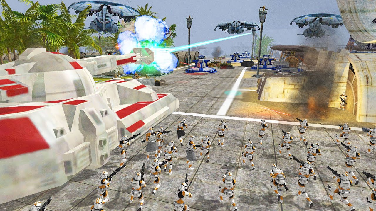Can the Clone Trooper Army Siege the Droid AIRBASE!?