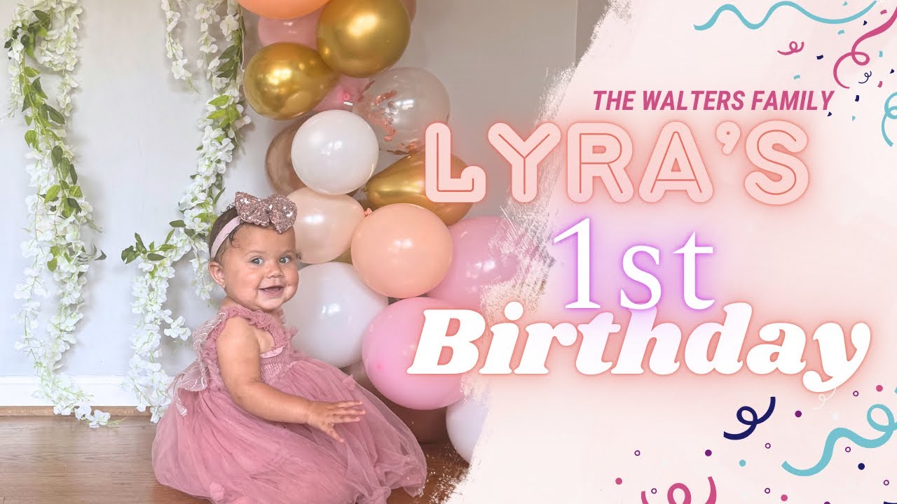 The HAPPIEST baby’s birthday party! 😍🎂 #firstbirthday #babygirl #familyvlog
