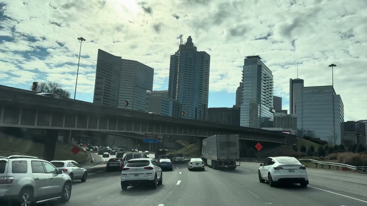 On the way, interstate Highway 75 Georgia Atlanta ￼