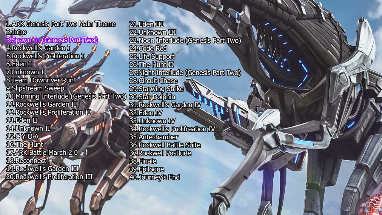 ARK Genesis Part 2 Original Soundtrack-Music