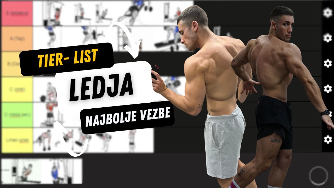 Najbolje Vezbe za Ledja?! Tier-list