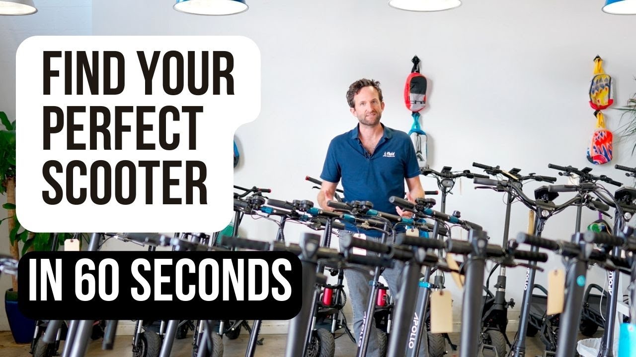 Find Your Perfect Electric Scooter in less than 60 seconds