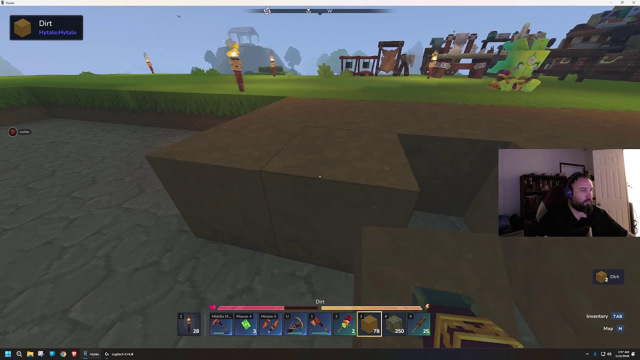 Hytale!! Day 2 w/ @Honduhdad | Twitch Affiliate |