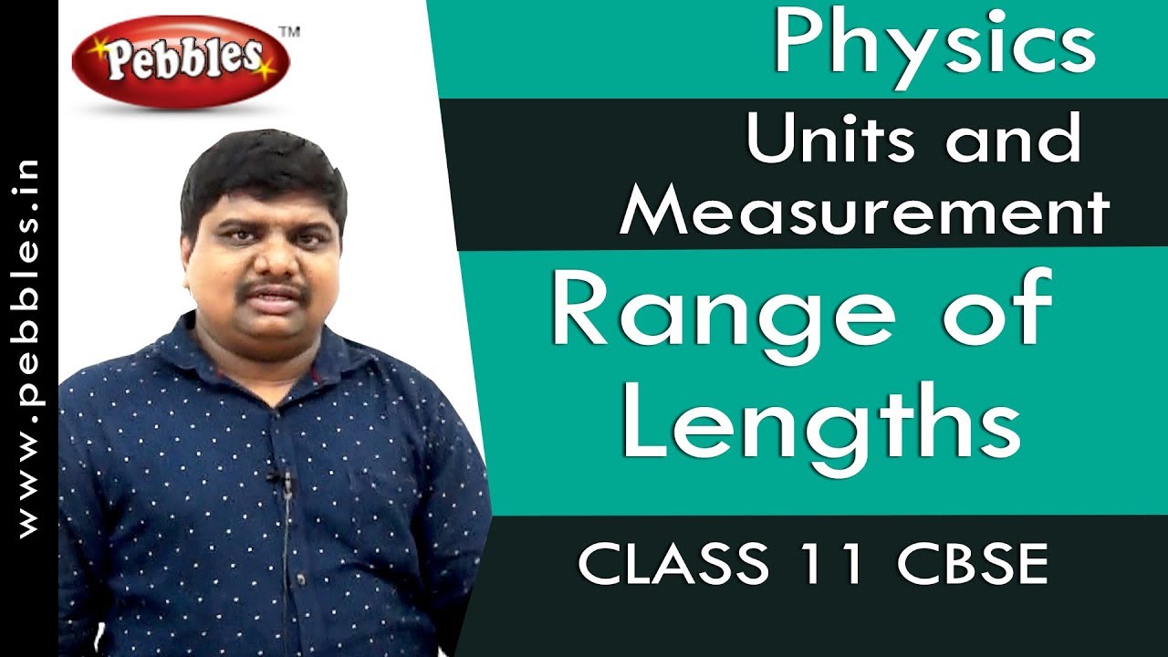 Range of Lengths : Units and Measurement | Physics | Class 11 | CBSE