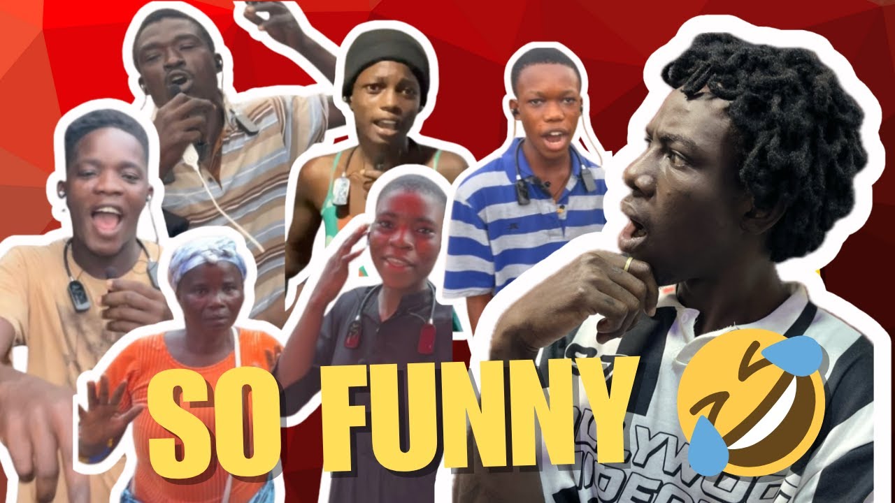 You Can’t Be Sad In GHANA🤣I asked them to sing STONEBWOY &Co song for a price and it was HILARIOUS🤣🤣