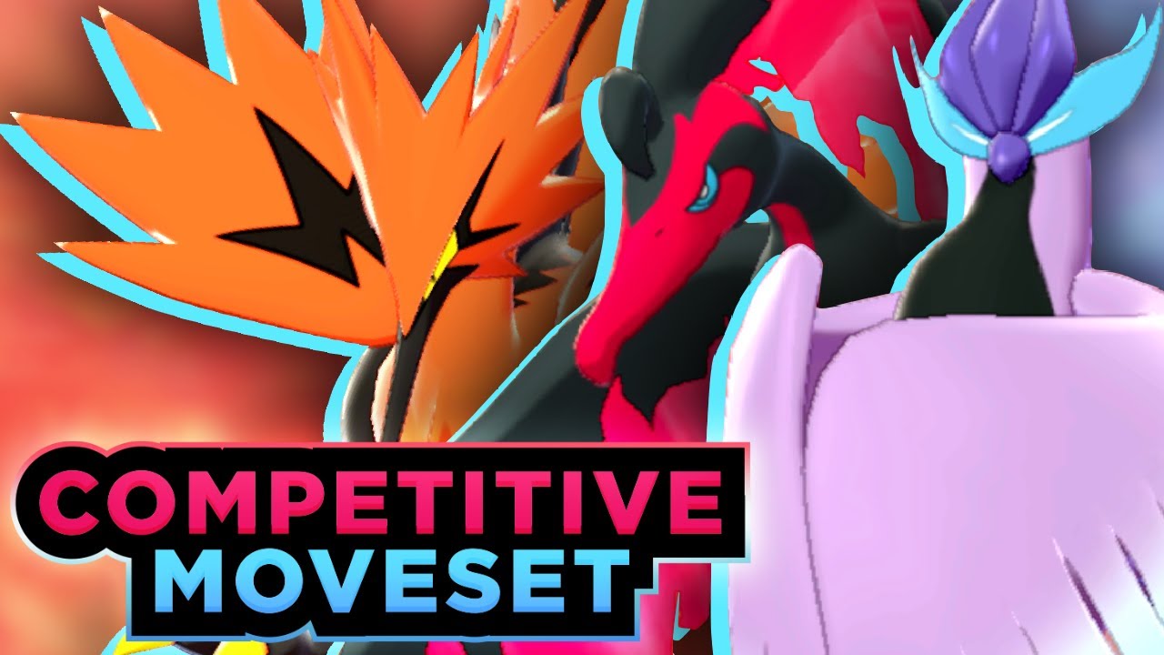 Wie spielt man Galar Arktos, Zapdos & Lavados? - Competitive Movesets in Pokémon Schwert & Schild!