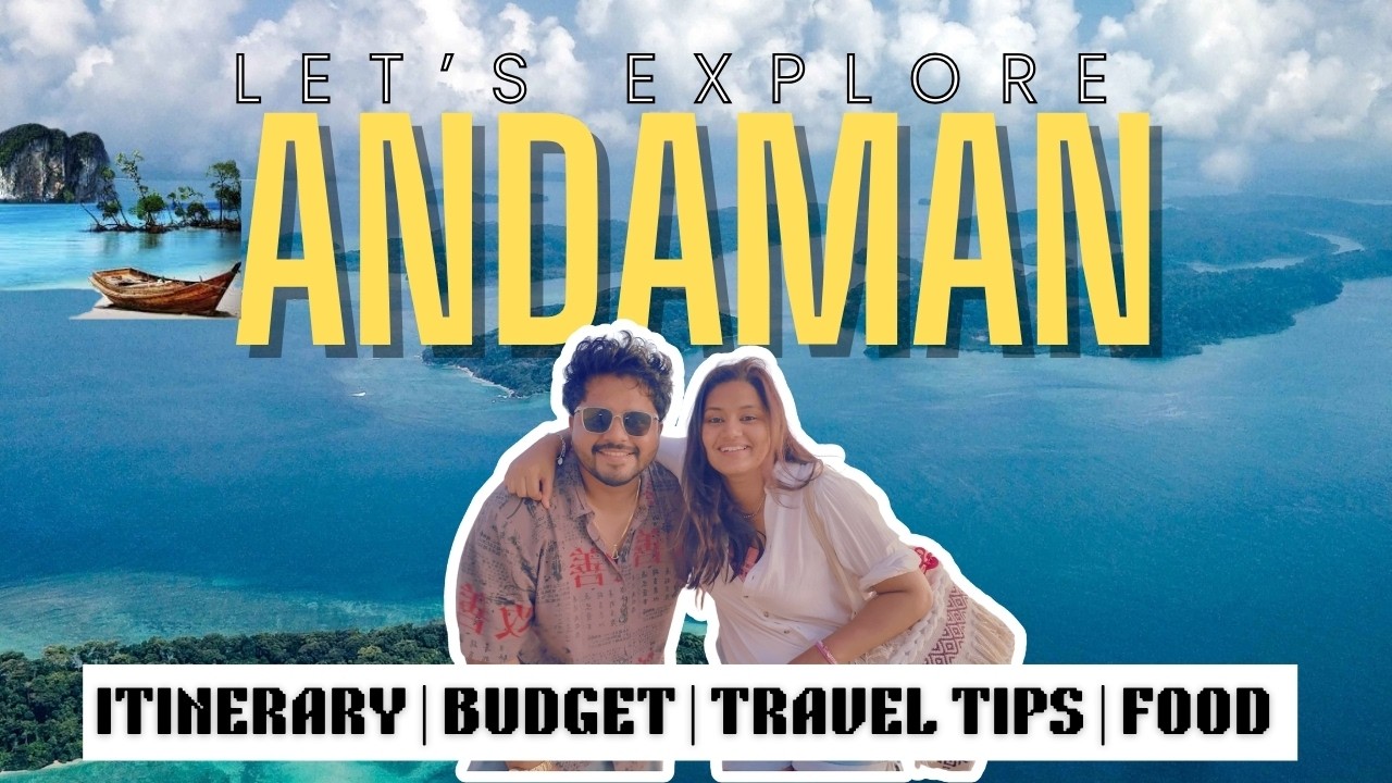 Andaman Itinerary for 6 Days 🌊  Port Blair, Havelock & Neil Island Complete Travel Guide!