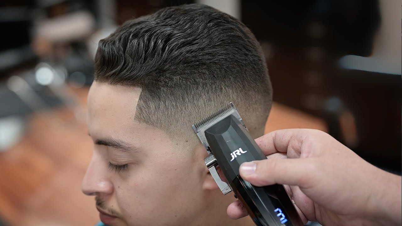 DEGRADADO LIMPIO CON CORTE SENCILLO ARRIBA / TUTORIAL PASO A PASO #jrl #faded