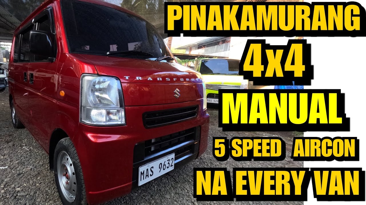 PINAKAMURANG 4x4 MANUAL EVERY VAN