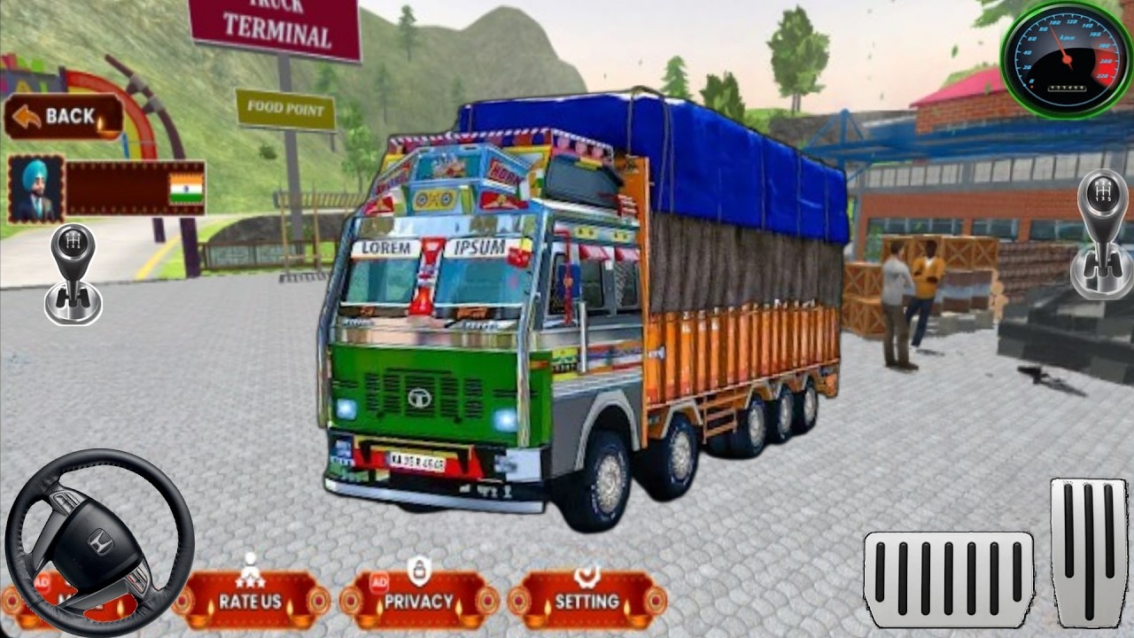 Indian Truck Driver - Truck Simulator Game 🚚 Cargo Truck Simulator Android Gameplay 🚧