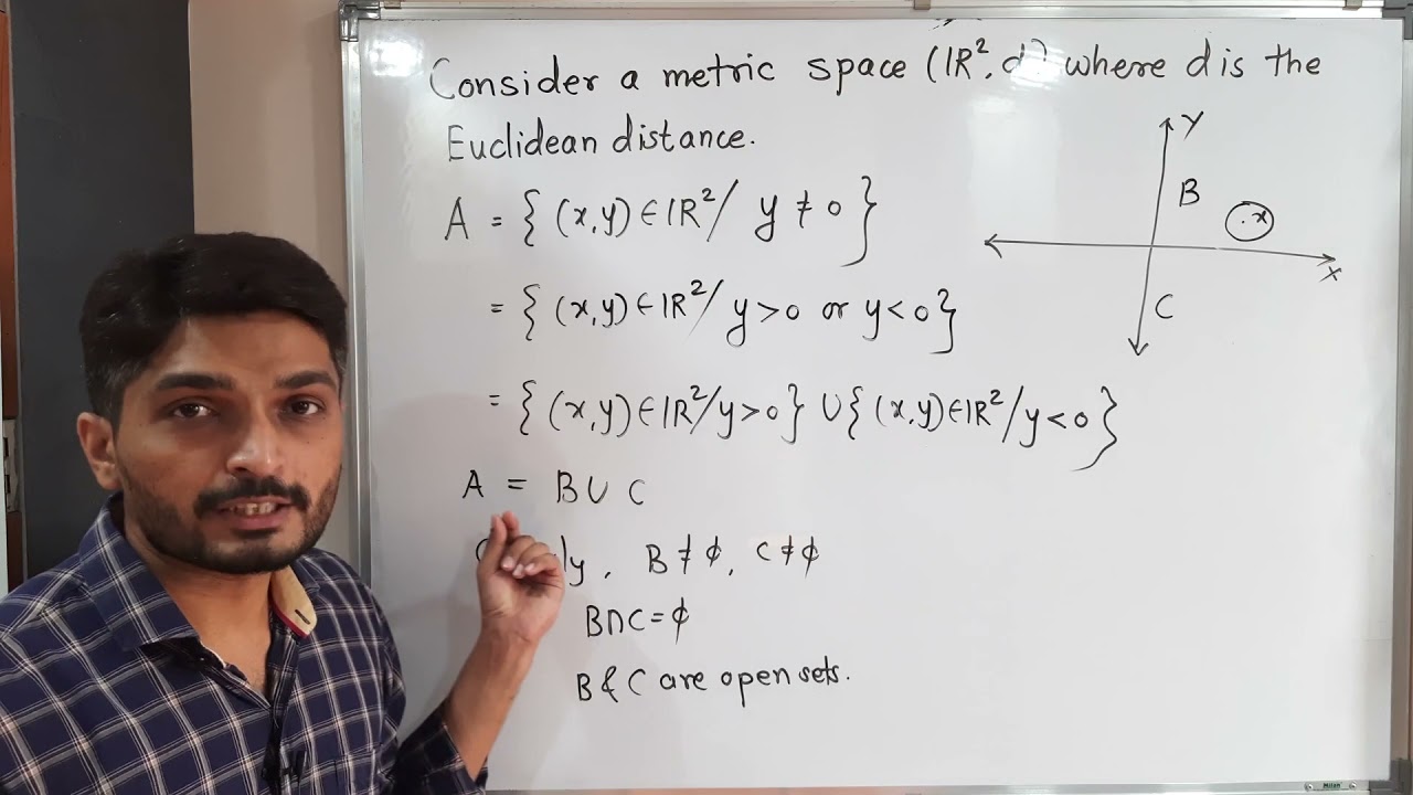Connectedness - Lecture 8 - Disconnected subsets of R2