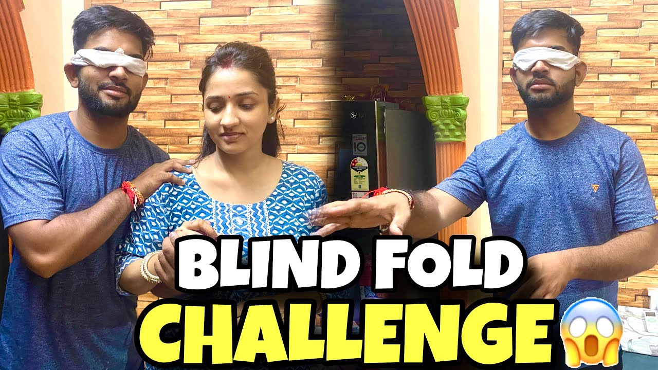 BLINDFOLDED FOR 24 HOURS CHALLENGE ! *Bad idea*