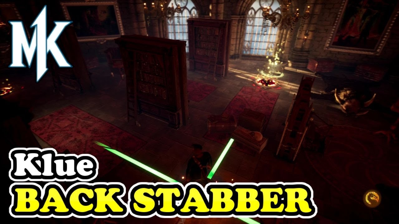 BACK STABBER Klue Guide in Shang Tsung Laboratory Mortal Kombat 1 Invasions Season 7
