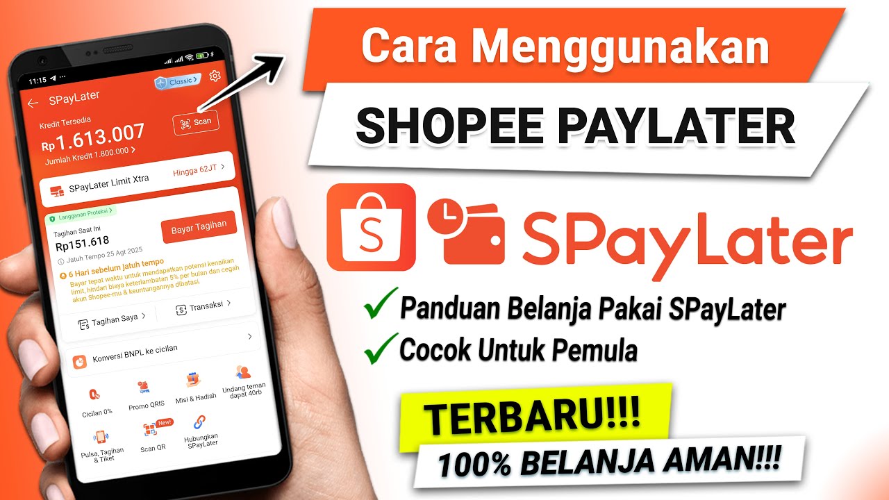 ✅ Cara Menggunakan Shopee Paylater || Cara Pakai SPayLater Untuk Pemula