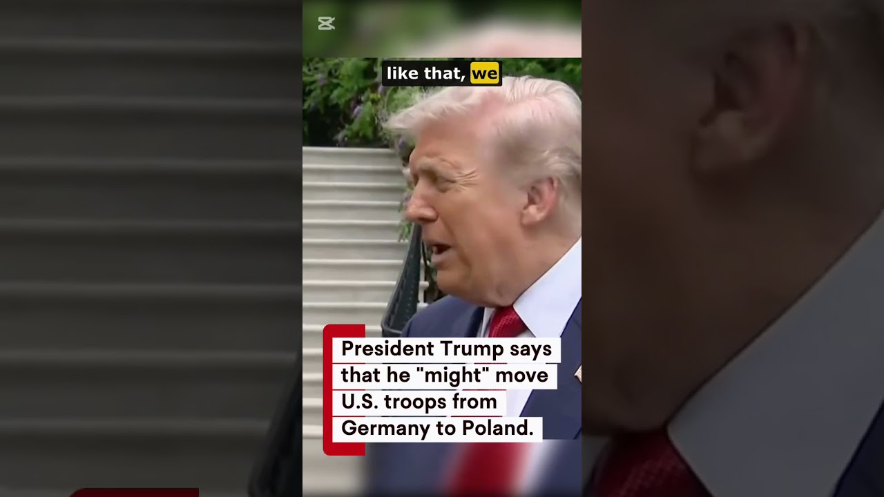 Трамп о перемещении американских войск: Германия в Польшу?