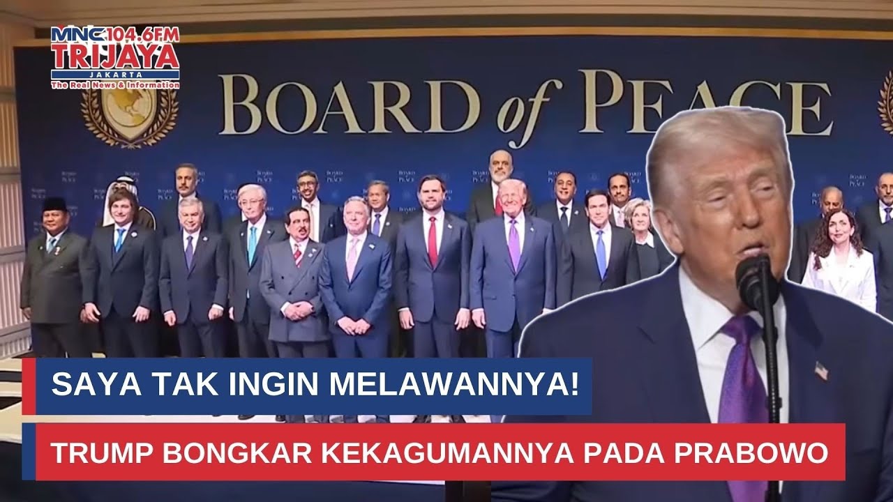 Di Forum Dunia, Donald Trump Puji Habis-habisan Prabowo Subianto! Trijaya Update