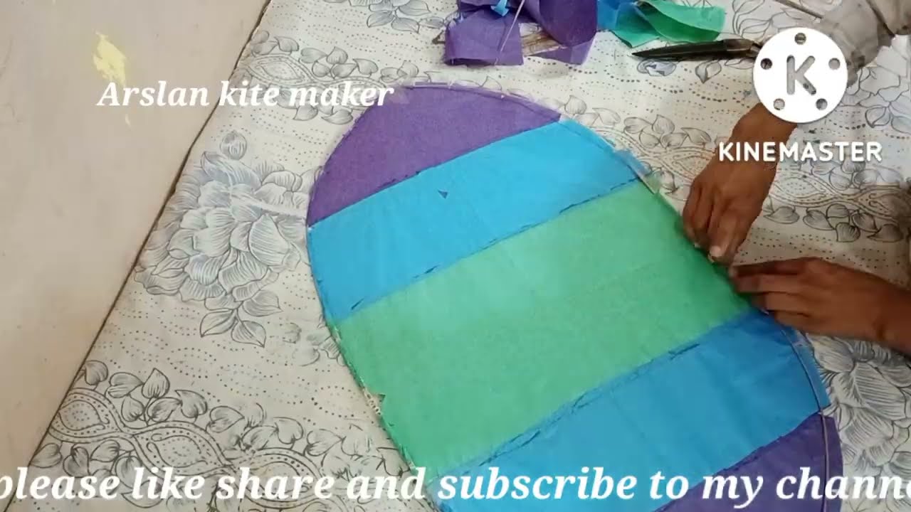 Tukkal Kite Making at Home Sticks  ll Patang Banane ka Tarika by (Arslan kite maker)