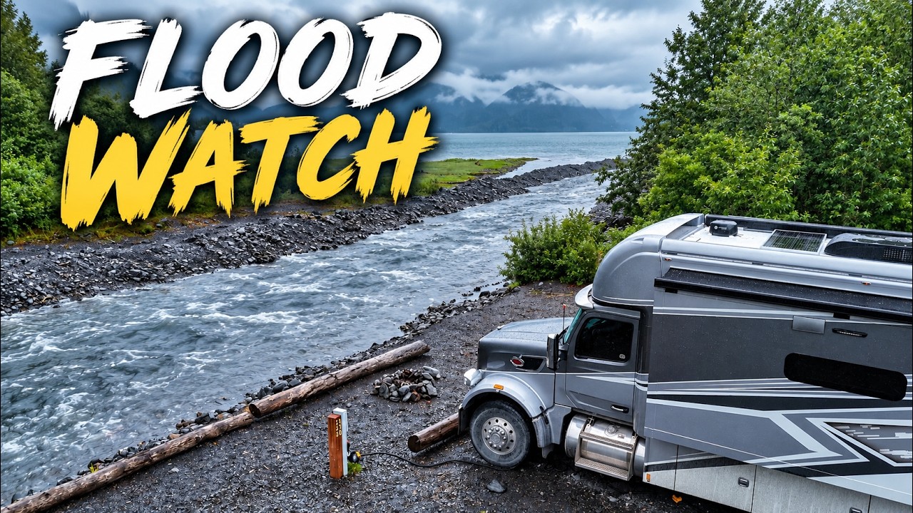 We Came to Seward&hellip; Then the Flood Watch Started, Alaska RV Travel