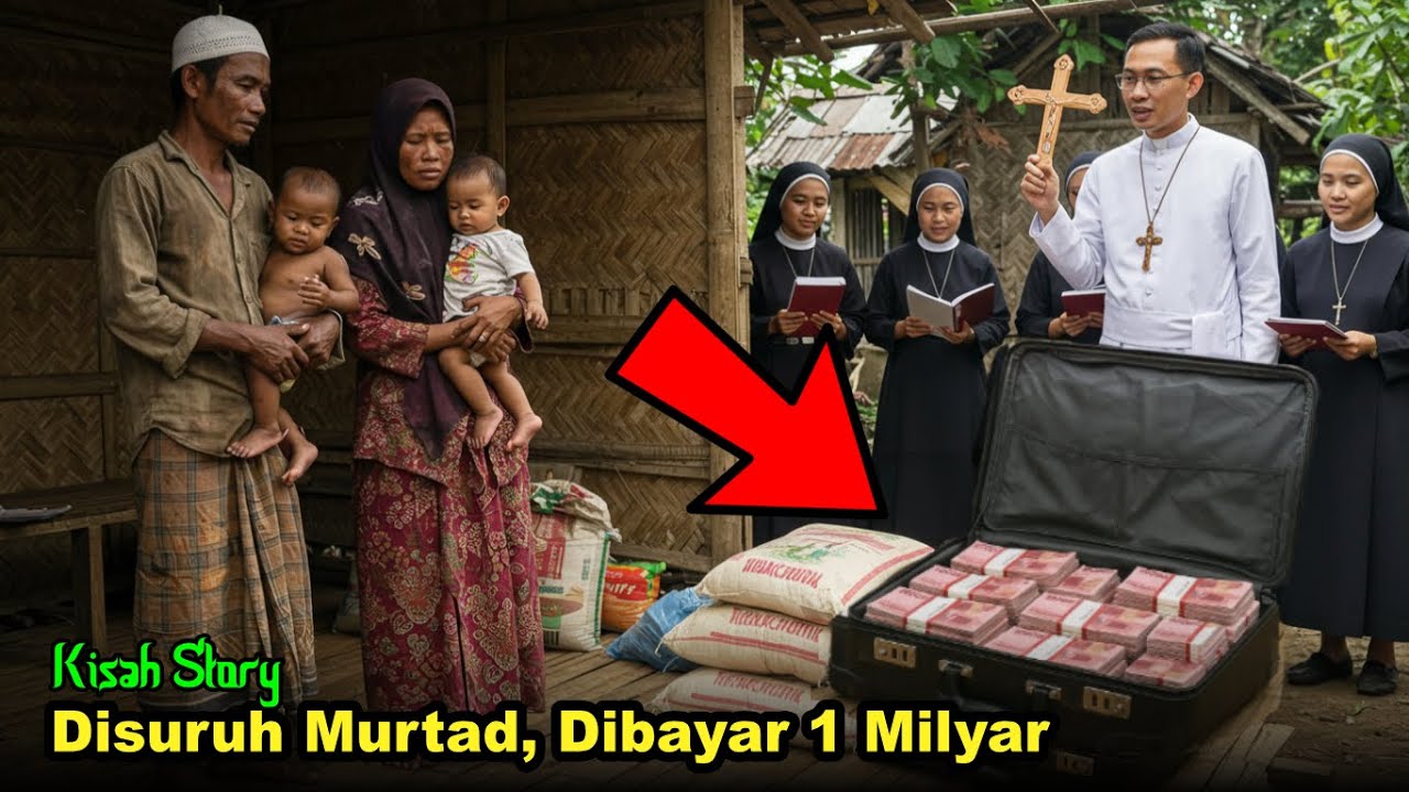 CIANJUR HEBOH! KELUARGA MISKIN DIBAYAR 1M DISURUH MURTAD! HAL MENGEJUTKAN TERJADI #KisahStory