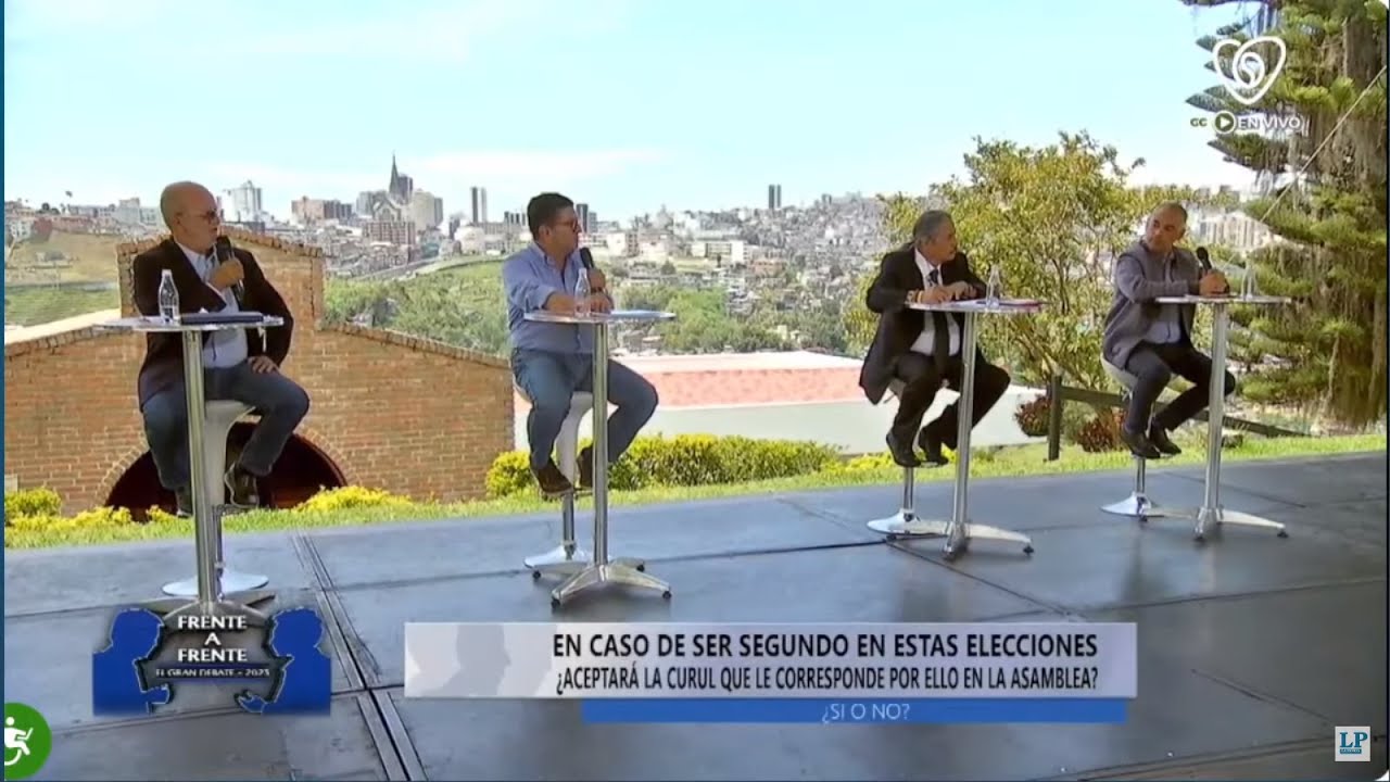 #TransmisiónEnVivo | Gran debate con los candidatos a la Gobernación de #Caldas