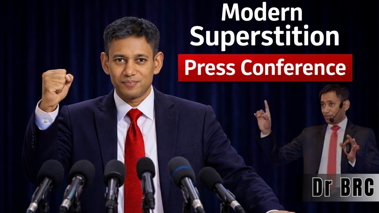 Dr BRC का बड़ा खुलासा 😳 | Dr BRC Press Conference Full Video | With Proof
