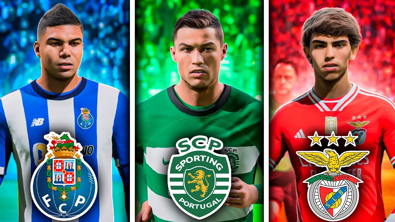 E se os CRAQUES VOLTASSEM ao BENFICA, PORTO e SPORTING? - FC24