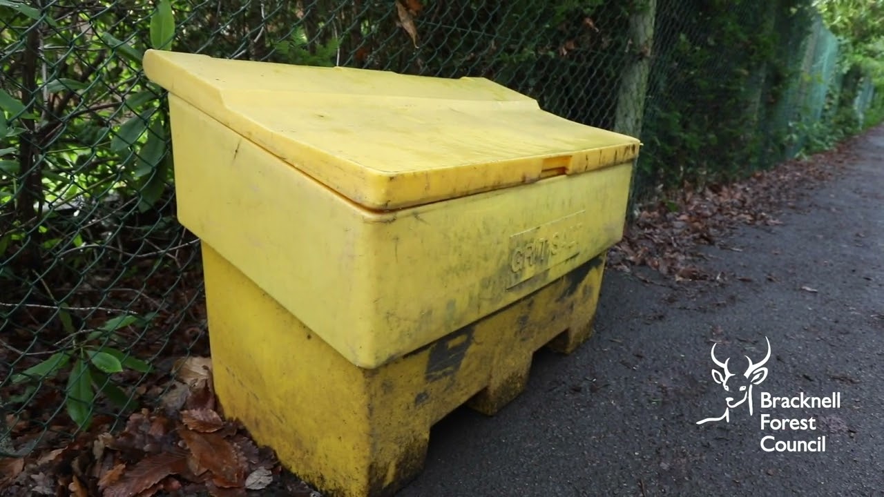 Gritting the roads in Bracknell Forest