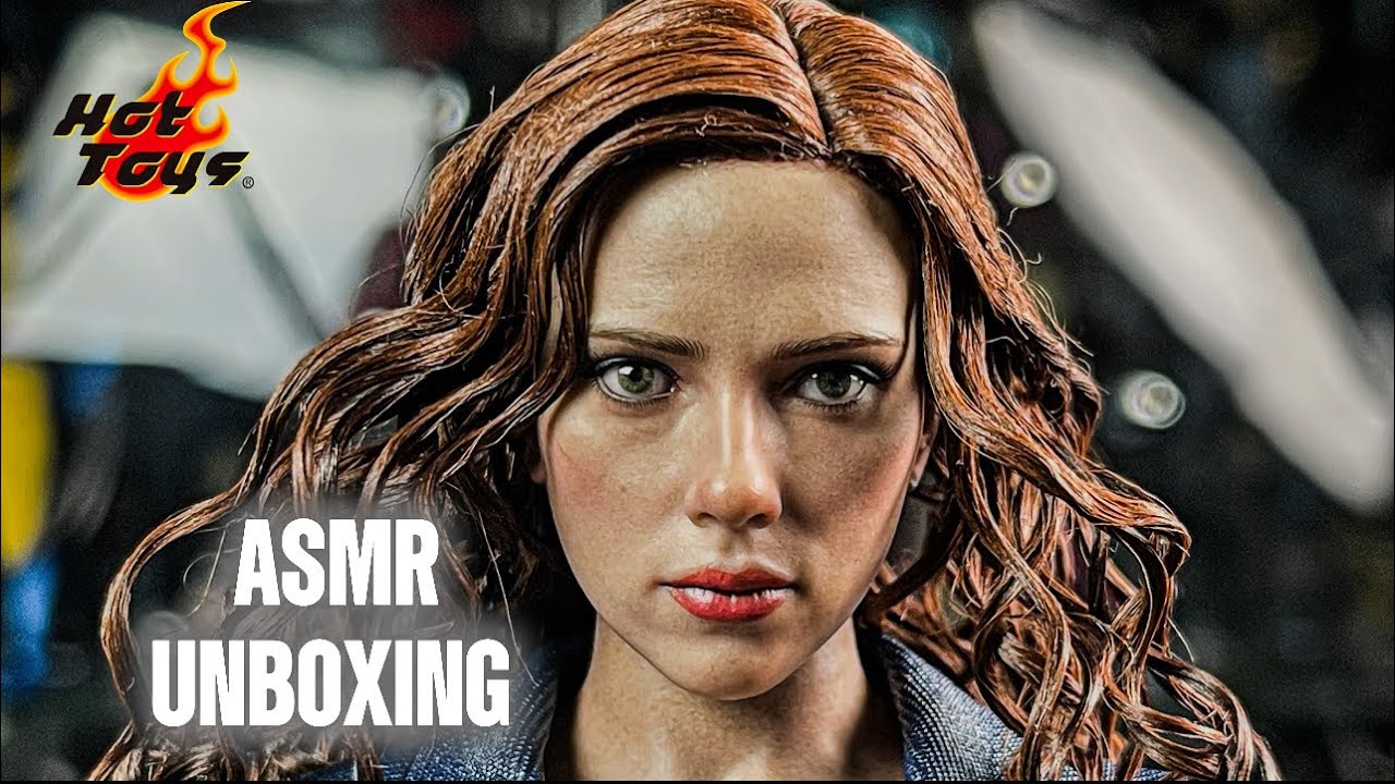 Too real&hellip;ASMR Unboxing: Hot Toys Black Widow (Iron Man 2 Artisan Edition) 
