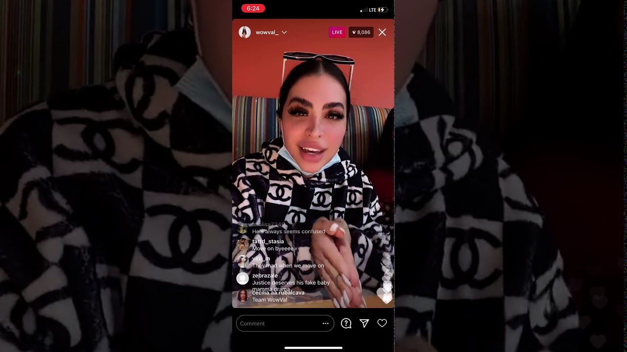 WOWVAl talks about the real reason why her and Jcook broke up full insta live🙊