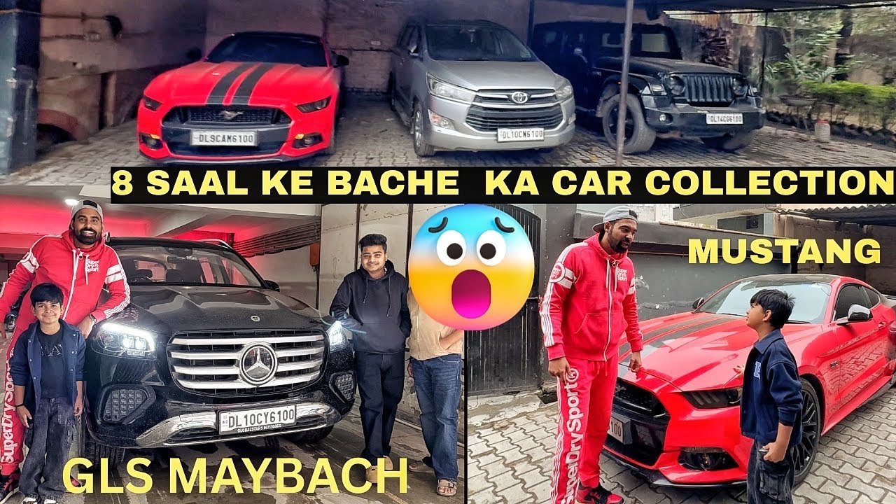 INDIA's Millionaire kid Car collection 😍 - RICHEST KID OF INDIA ✅😱